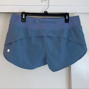 NWOT Lululemon speed up shorts 2.5”